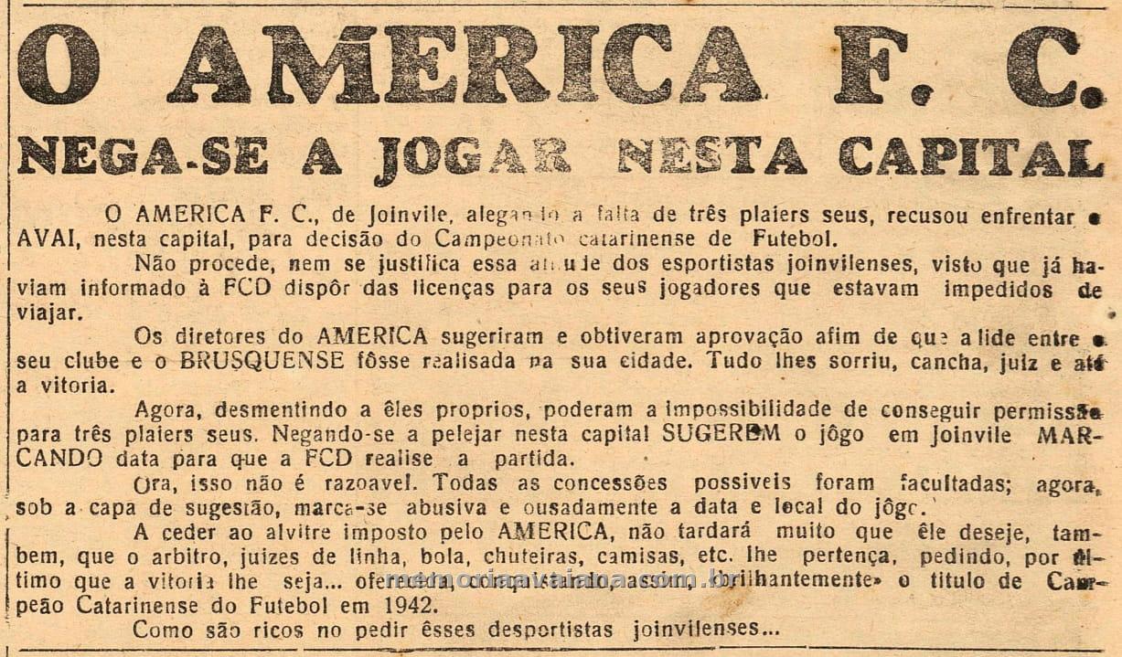 Reprodução jornal A Gazeta, 06/10/1942