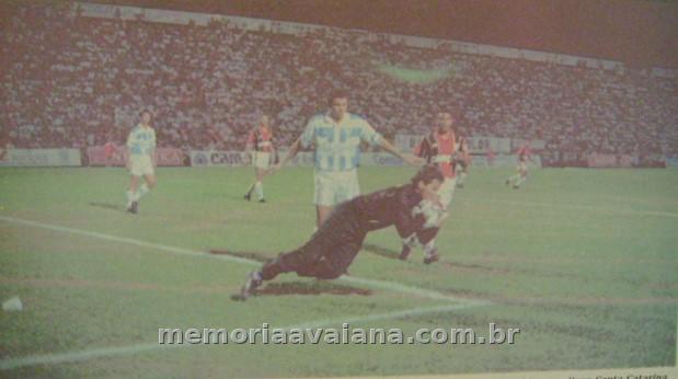 Joinville × Avaí · 21/12/1995 · Foto: A Notícia, 22/12/1995