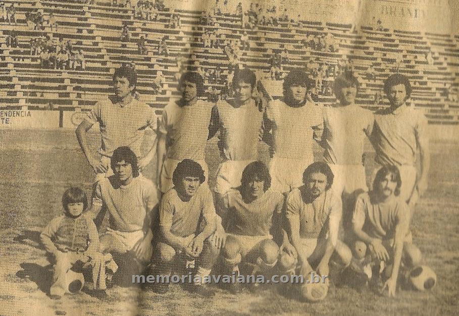 Em pé: Cruz, Giron, Rodríguez, Soto, Loza e Pierucci; Agachados: Trejo, Onnis, Perucci, Carril e Martinez.